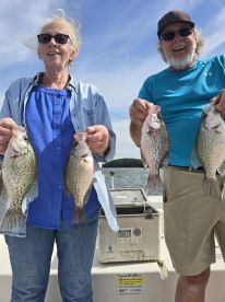 Excellent trip, caught Crappie, White Perch, Bream, and Catfish