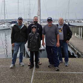 Memory making with my son, son in law, and 11 yo grandson.