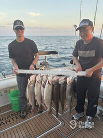 A perfect day catching Lake Trout! 