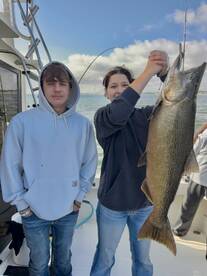 Comfortable down to earth captain and mate