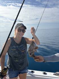 Awesome time and we caught plenty of fish.   