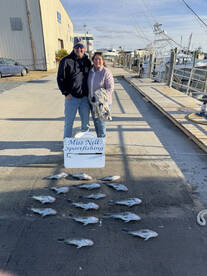 Cold but still put on the fish