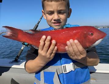 Great fishing trip with grandchildren