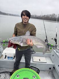 85 lbs. of catfish in 4 hours!