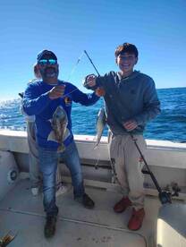 Amazing Fishing trip with Captain Cristobal of Del Mar Charters & The Grady White