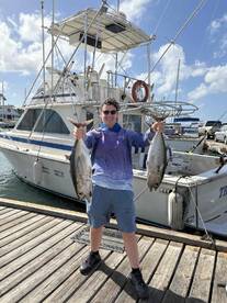 The captain put me on Fish the first mate was awesome