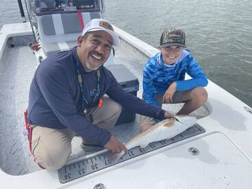 Grandson & Popo fishing together