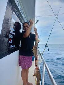 Successful fishing trip