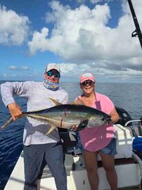 Wanted big fish, and got big fish.