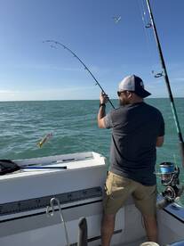 We caught lots of fish!