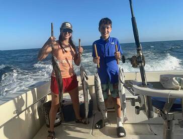 Mom and Son fishing trip-SUCCESS!