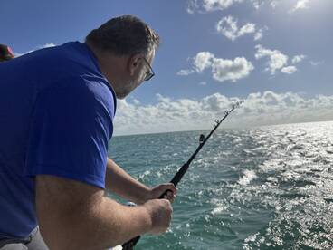 Fishing with Orlando