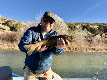 Had an amazing time catching trout!