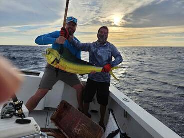 Great day on the water with a couple first timers