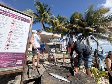 Fishing with Jesus Felipe