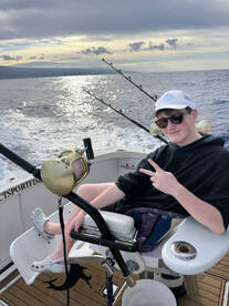 Was awesome - Caught a blue marlin! 