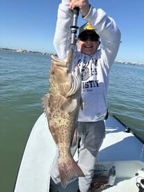 Gag Grouper big as my 12 yeqr old