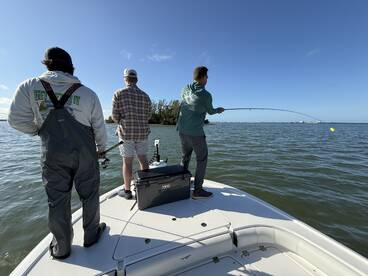 Beautiful new boat - great fish - friendly guides!