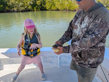Best family fishing with Captain Brad!