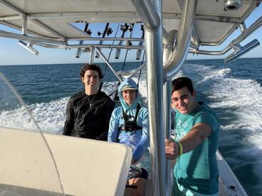 Had a great time with hardworking captain!