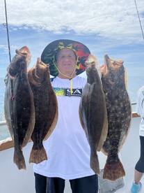 Full day trip with Captain Jeff and mate  Bill..