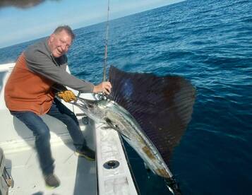 Doubleheader,Sailfish and big Jacks