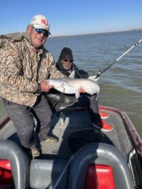 Father and son fishing trip
