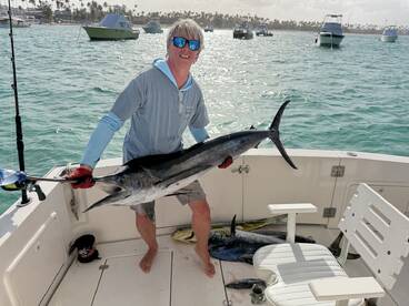 White Marlin in the evening