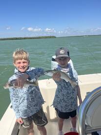 Fun afternoon of fishing. 