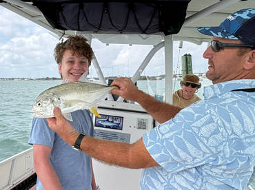 Capt. Geoff Horowitz was an outstanding skipper to guide us on our inshore fishing trip. 