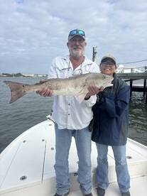 Wasn\u2019t the best weather but Captain Mike made it an awesome experience!