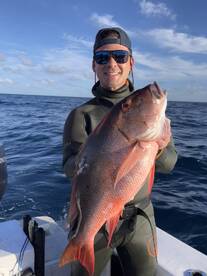 Full day spearfishing with Captain Brice