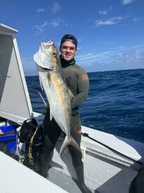 Full day spearfishing with Captain Brice