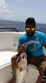 Half day trip with Captain Sherlon and deckhand Fish 