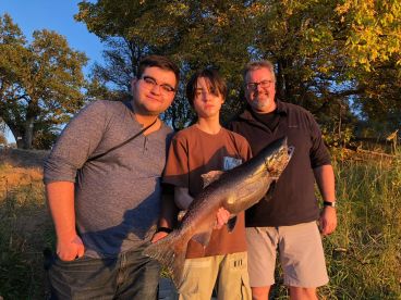 Salmon Fishing With Jerry