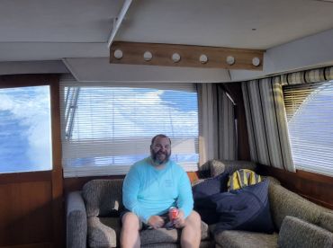 Lounge chill on the way out! 