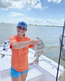 Wasn't the best day to fish, but had a great time anyway!