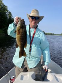 Had a few musky follows and caught some nice bass