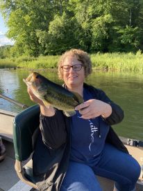 Half day trip. Lots of fun! Great guide, very knowledgeable. Super helpful and gave us lots of pointers to fish our own lake. Really nice morning! Thanks again, Clint