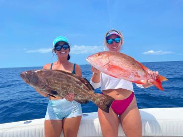 So many fish!! Such a great time! 