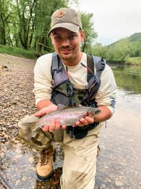 Fly fishing Caney Fork River Nashville