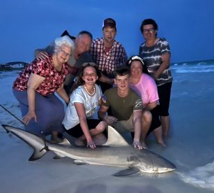 Shark Fishing Navarre, Fl