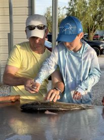 Capt\u2019n Bob skippers a great boat!