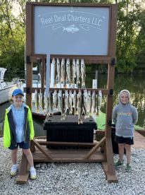 Capt\u2019n Bob skippers a great boat!