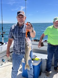 Captain Mike and first mate Shane