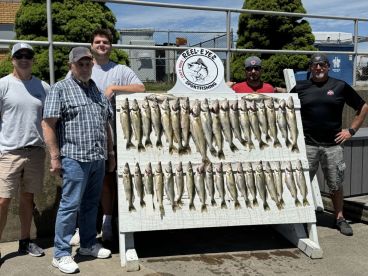 Captain Mike and first mate Shane