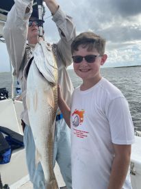 Wanted Bull Redfish for my kids to catch, he delivered 