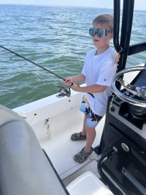 Grandson\u2019s first trip