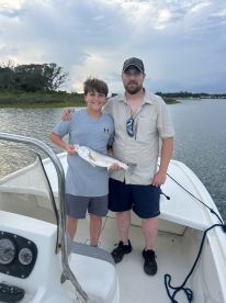 Father and son fishing trip! 