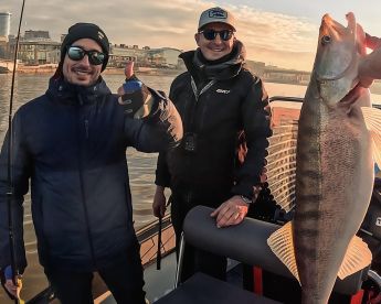 Zander fishing with Ivan